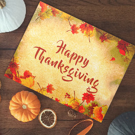 Erntedank Herbstlebe auf Altpapier Notizblock