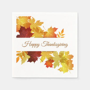 Erntedank Herbstleere Napkin Serviette