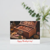 Erntedank Herbstmalerei Postkarte (Stehend Vorderseite)