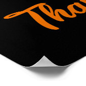 Erntedank Hermit Crab Poster (Ecke)