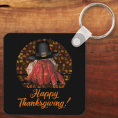 Erntedank Hermit Crab Schlüsselanhänger (Rückseite)