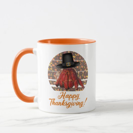 Erntedank Hermit Crab Tasse (Links)