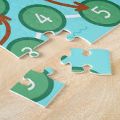 Erntedank hilft den Pilgern, an die Küste zu komme Puzzle (Seite)