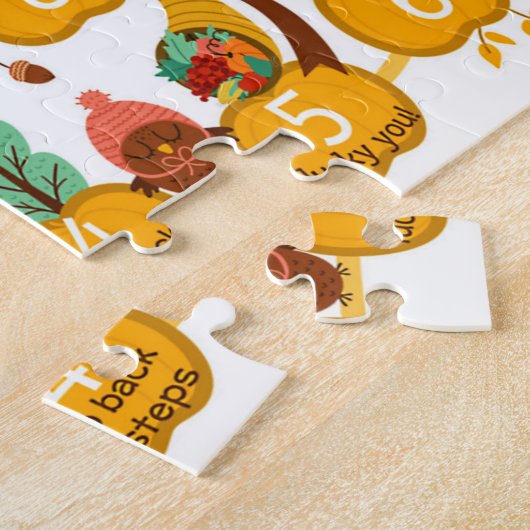 Erntedank hilft der Türkei, die Getreidehaare zu f Puzzle (Seite)