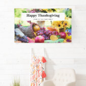 Erntedank Holiday Herbst Erntetisch Banner (Insitu)