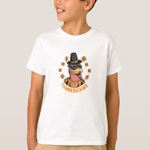 Erntedank Holiday Türkei Tragen Sonnenbrille T-Shirt