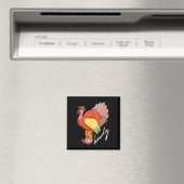 Erntedank Howdy Türkei Magnet (In Situ (Geschirrspüler))