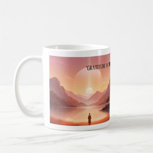 (Erntedank I) Klassische Tasse, 11 oz Kaffeetasse (Links)