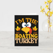 Erntedank, ich bin das Boot Türkei Matching Karte (Gelbe Blume)