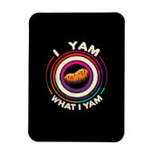 Erntedank - Ich bin, was ich Yam bin Magnet (Vertikal)