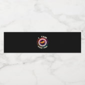 Erntedank - Ich bin, was ich Yam bin Wasserflaschenetikett (Einzelnes Label)