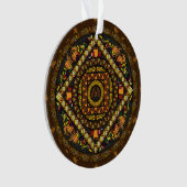 Erntedank Icons Akrylisches Ornament (Vorderseite)