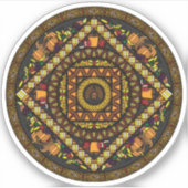 Erntedank Icons Contour Sticker (Vorderseite)