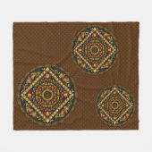 Erntedank Icons Fleece Blanket (Vorderseite (Horizontal))