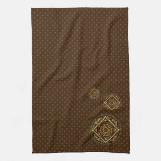 Erntedank Icons Handtuch (Vertikal)