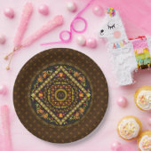Erntedank Icons Papierplatte Pappteller (Party)