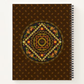 Erntedank Icons SpiralNotebook Notizblock (Rückseite)