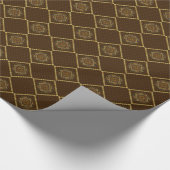 Erntedank Icons Wrapper Paper Geschenkpapier (Ecke)