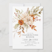 Erntedank im Herbst Einladung (Vorderseite)