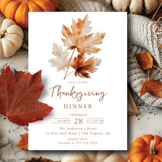 Erntedank im Herbst Einladung