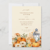 Erntedank im Herbst Einladung (Vorderseite)