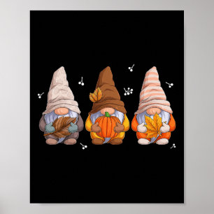 Erntedank im Herbst mit Pumpkin Lea Poster