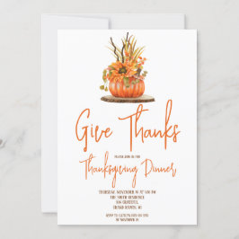 Erntedank im Herbst Pumpkin Center Einladung