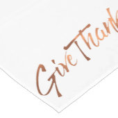 Erntedank im Kupferaussehen dank Skriptdesign Kurzer Tischläufer (Ecke)