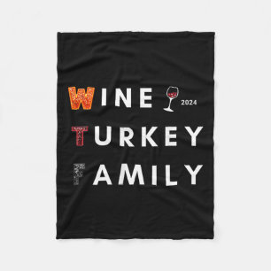 Erntedank im Weinland Türkei Familienfest Herbst H Fleecedecke