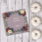 Erntedank-Individuelle Name des Prayer Journal Notizblock