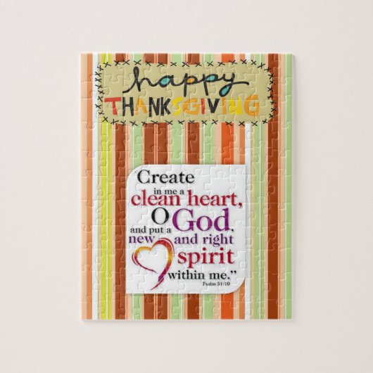 Erntedank Jigsaw Puzzle (Vertikal)