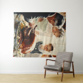 Erntedank Joy: Ein Familienfest Wandteppich (Beispiel (Horizontal))