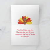 Erntedank-Kabinen-Gruß-Karte Feiertagskarte (Innenseite)