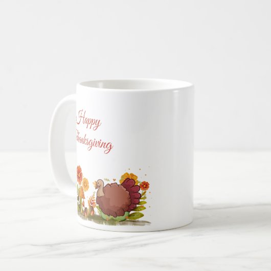 Erntedank Kaffeetasse (Vorderseite Links)