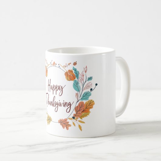 Erntedank Kaffeetasse (VorderseiteRechts)