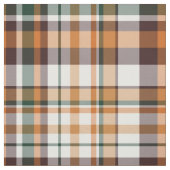 Erntedank kariertes Tartan-Muster Stoff (Muster)