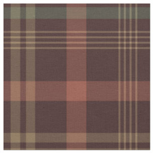 Erntedank kariertes Tartan-Muster Stoff