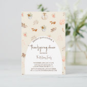 Erntedank Karte (Stehend Vorderseite)