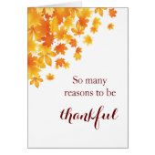 Erntedank-Karte (Vorne)