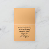 Erntedank Karte (Innenseite)