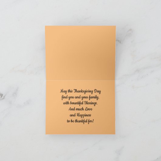 Erntedank Karte (Innenseite)