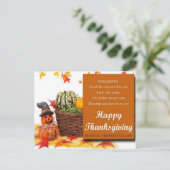 Erntedank-Karte 2014 Feiertagspostkarte (Stehend Vorderseite)