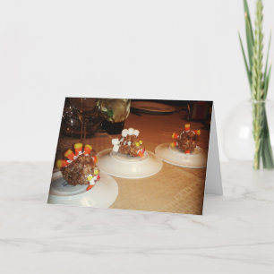 Erntedank-Karte "Crispy Trukeys" Karte