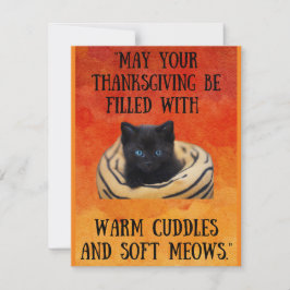 Erntedank-Karte, Dankbarkeit und feiern Feiertagskarte