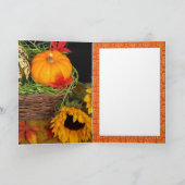 Erntedank-Karte Feiertagskarte (Innenseite)