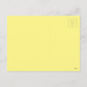 Erntedank-Karte Feiertagspostkarte (Rückseite)