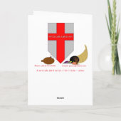 Erntedank-Karte "Grilled Pumpkins" Karte (Rückseite)