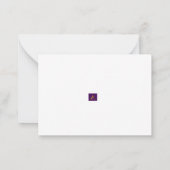 Erntedank-Karte Mitteilungskarte (Rückseite)