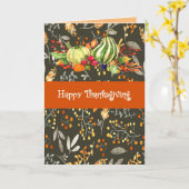 Erntedank-Karte von Familienangehörigen Karte (Gelbe Blume)