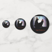 Erntedank Kätzchen Konfetti (Vorderseiten)